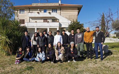 Winter School di pittura e incisione con  gli studenti della n. 6 Beijing Royal School di Pechino.